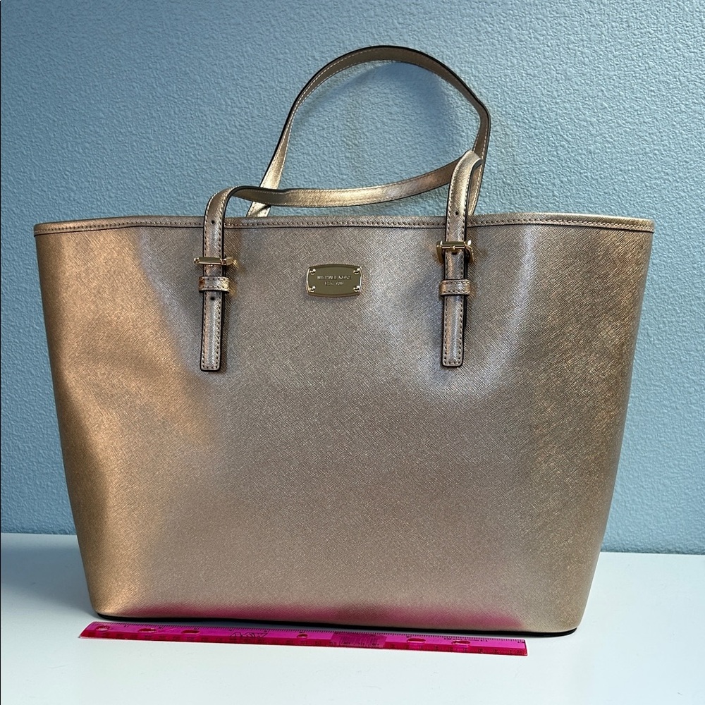 Michael Kors Shimmering Gold Tote
